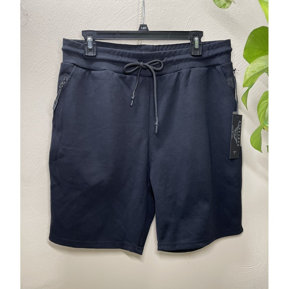NEW   Particle Sportswear Tech Fleece Shorts Size XL Black PATFS01 Activewear